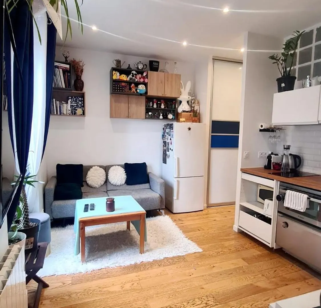 شقة Charmant Appartement Moderne Paris 13E